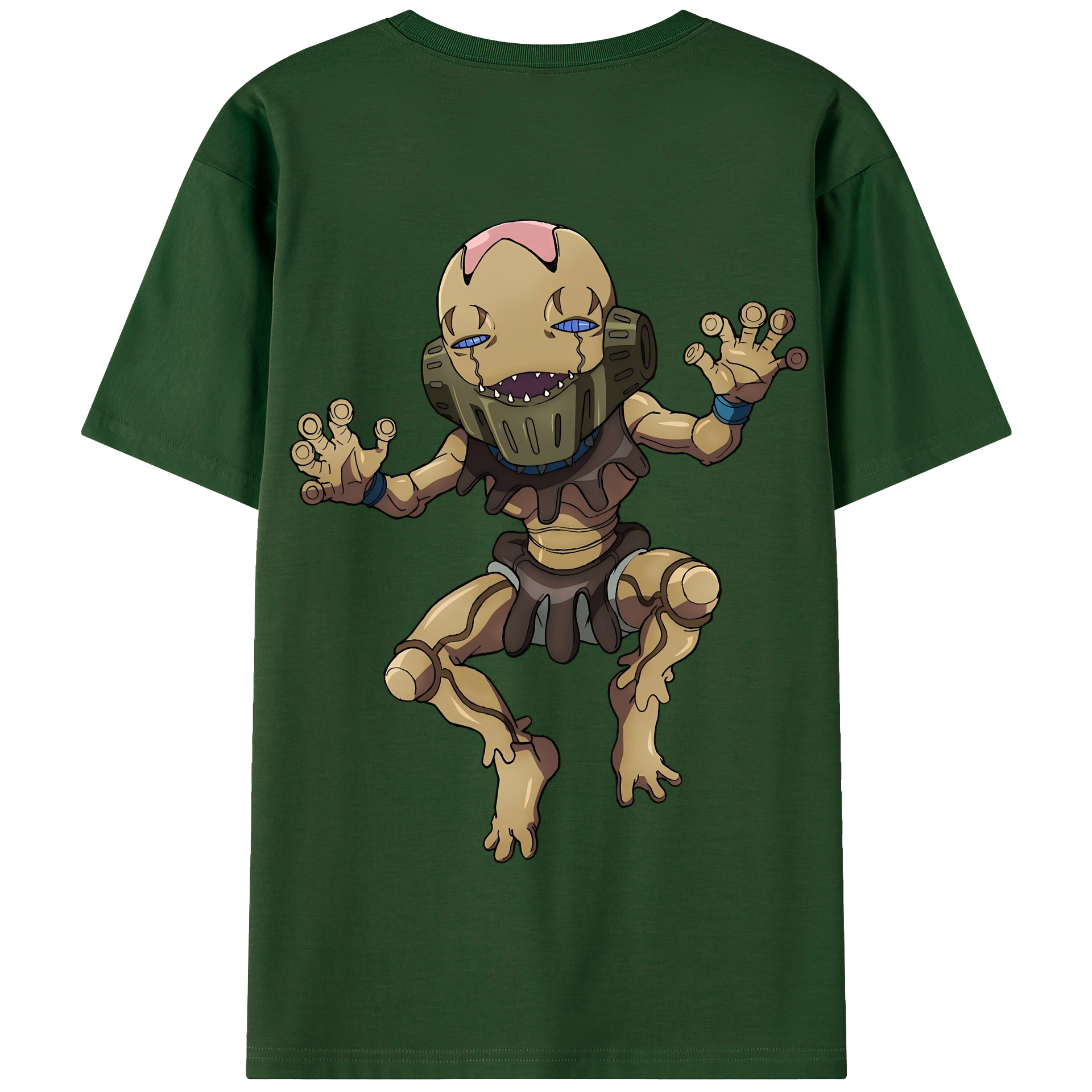 （画像用） ジョジョの奇妙な冒険 JoJo's Bizarre Adventure 綿100％半袖Tシャツ（背面プリント）